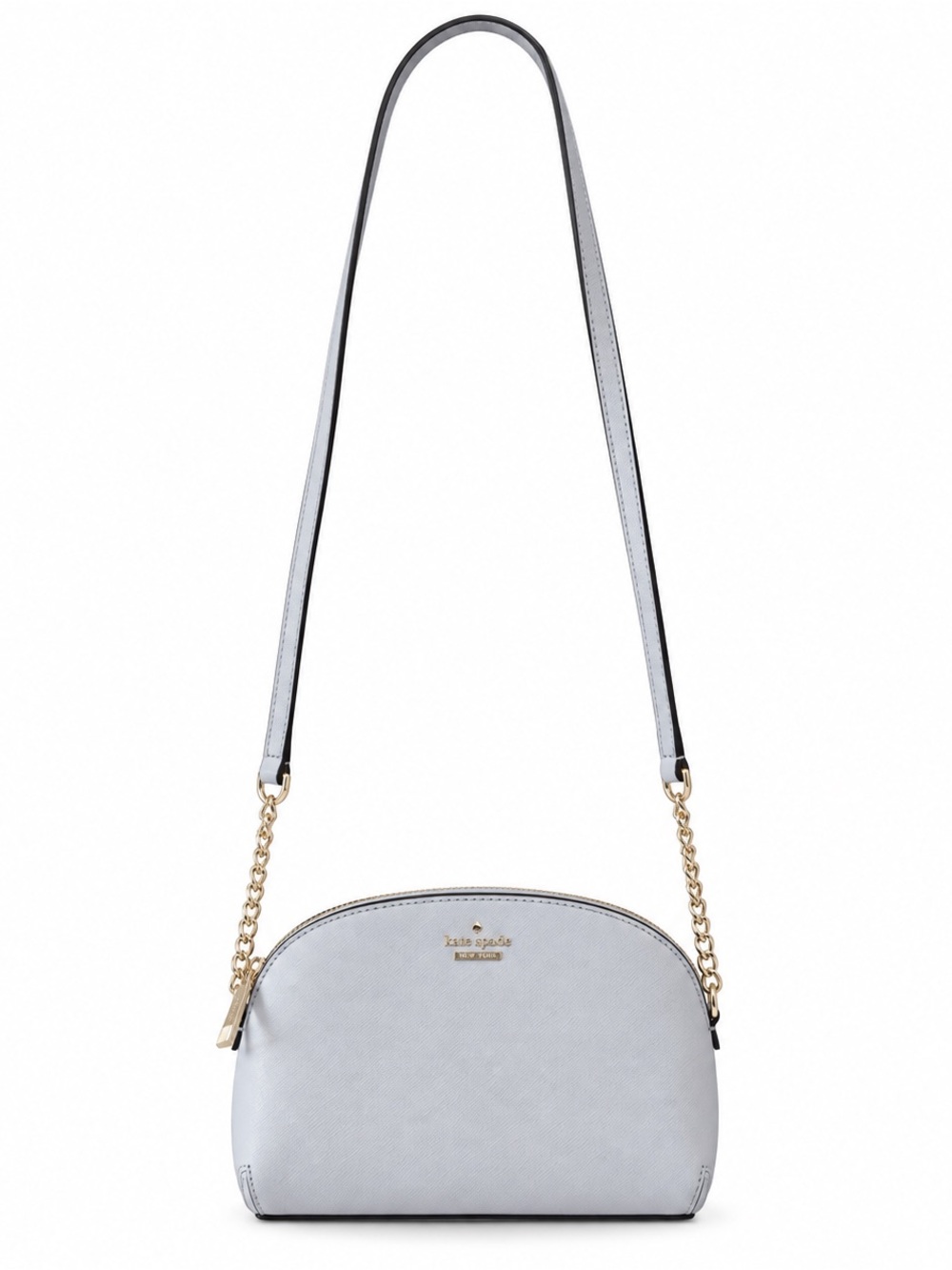Kate Spade Cameron Street Hilli Light Gray Dome Crossbody Bag
